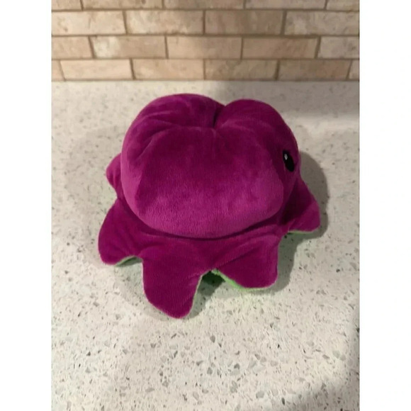Reversible Mood Octopus plush b38 - Picture 6 of 8